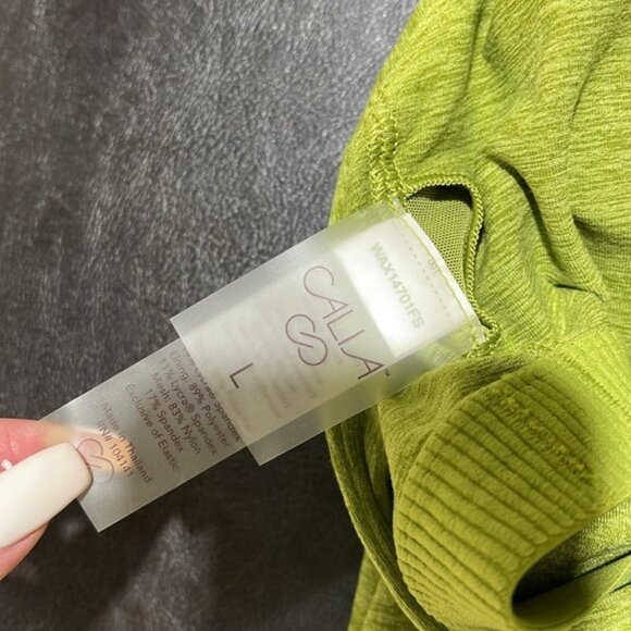 CALIA Women's LustraLux Cross Back Crop Top - Picture 9 of 10